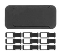 Housoutil Cache de Confidentialité pour Lentille de Caméra en Abs Noir 10 Pièces Protection Physique sans Effort pour Téléphone Mobile et Ordinateur Usage Quotidien à Domicile
