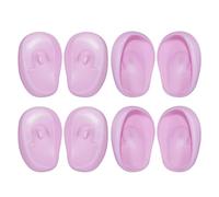Housoutil Cache-oreilles Silicone Réutilisables 4 Paires Taille Standard Résistants Haute Température Protection Oreilles Coloration Coiffure Salon