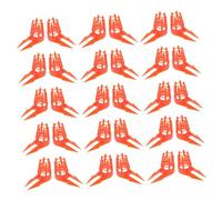 Housoutil Cages de Protection en Plastique pour Abeilles 30 Pièces Cages à Reines Pointe Effilée Matériel Apicole Léger et Pratique pour Élevage et Isolation Outil Apiculteur pour Ruches