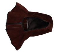 Housoutil Cagoule de Soudage en Cuir Vachette avec Protection au Niveau du Cou et des Épaules Résistante au Feu Confortable pour Soudeurs et Facile à Porter Couleur Couleur Aléatoire