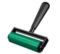 Housoutil Caoutchouc pour Artisanat Outil Estampage Gravure Surface Lisse Poignée Amovible Vert