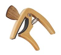 Housoutil Capodastre et Utilisation Polyvalente en Bois Massif avec Médiators, Fixation Sécurisée pour Guitare Acoustique et Électrique pour Répétitions et Enregistrements