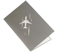 Housoutil Carte D'avion pour Exprimer Vos Souhaits 3d Délicate en Papier pour Anniversaire, Cartes de Vœux Créatives et Présents D'anniversaire
