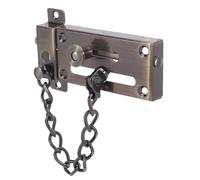 Housoutil Chaîne de Sécurité de Porte pour Protection Vie Privée en Acier Inoxydable avec Design à Longue Chaîne, Verrou de Porte Intérieure et Prévention du Déverrouillage Technique