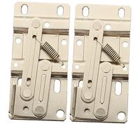 Housoutil Charnière Pivot À Ressort 45 Degrés Pour Plateau Tip-Out De Meubles Quincaillerie De Placards Charnière Cachée Pour Armoire Avec Ouverture Fluide Lot De 2