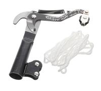 Housoutil Ciseaux de Taille Télescopiques en Acier Manganèse Noir pour Coupe Branches et Jardinage Extérieur, Outil Léger et Robuste pour Élagage Précis