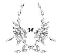 Housoutil Clips Décoratifs Décorations Polyvalentes en Alliage de Zinc et Argentés pour Chaussures de Mariage pour Talons et Sandales, pour et Cérémonie