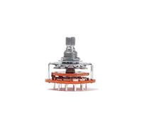 Housoutil Commutateur Rotatif 3 Pôles 4 Positions Potentiomètre Pour Guitare Électrique Sélecteur De Canal Compatible Appareils Électroniques Industriels