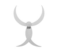 Housoutil Compas Acier Inoxydable Double Extrémité pour Mesure Intérieure et Extérieure, Appareil de Mesure pour Tournage sur Bois et Épaisseur de Paroi, pour Atelier de Travail du Bois