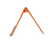 Housoutil Compas Charpentier Réglable Grand Diamètre Outil Traçage et Marquage Précis pour Menuiserie Compas Crayon Robuste Alliage Zinc et Plastique PP pour Contour et Outil de Traçage DIY