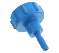 Housoutil Connecteur de réservoir d'eau pour Baril Plastique Bleu avec Conversion Facile pour Usage agricole et Industriel, raccordement fiable et Adaptable