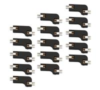 Housoutil Connecteur PCB pour Clavier Mécanique à Chaud, ABS Noir 20 Pcs | Prise Sip, 12v Dc et 10ma Max, 100 Cycles, 2,9mm pour Réparation