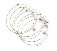 Housoutil Cordes de Harpe Lyre en Acier 7pcs Accessoires pour Instruments de Musique Vibration Stable et Résistance à L’usure pour Débutants et Amateurs