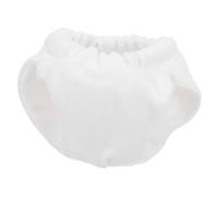 Housoutil Couches Lavables Réutilisables Absorbantes Polyester Blanc pour Petits Animaux Planeurs de Sucre et Marmottes pour Lapins et Écureuils
