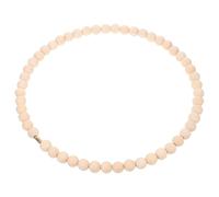 Housoutil Couronne Ronde en Bois DIY 25 Cm Perles Solide et Anneau Métallique Robuste, Décoration Bohème pour Jardin, Fêtes, Saint-valentin et Noël, Kit D’artisanat Créatif Attrape-rêves