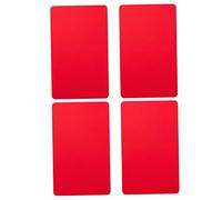 Housoutil Coussins Antidérapants en Caoutchouc Rouge Lot de 4 Pièces pour Chaussures Semelles Autocollantes Bruit et Meilleure Traction sur Sols Glissants