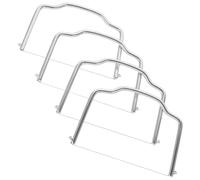 Housoutil Couteaux à Fromage Inox 4 Pièces pour Découper Fromage à Pâte Dure Rangement Suspendu Pratique