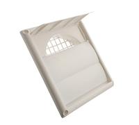 Housoutil Couvercle d'évent à persiennes grille aeration grille de ventilation absorbeur fenêtre couvercle d'évent de sécheuse à persiennes couvercle d'aération de sécheuse extérieure abdos