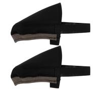 Housoutil Couvre-Orteils pour Chaussures de Vélo, Demi-Semelle, | Tissu, Ouverture Dessous et Sangle Talon, Protection Complète, pour Chaussures Route et Usage Quotidien