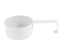 Housoutil Cuillère Doseuse en Fer pour Lessive Poudre et Nourriture Animale Crochet, Outil de Mesure Multi-Usages pour Céréales et Farine, Usage Quotidien la Maison