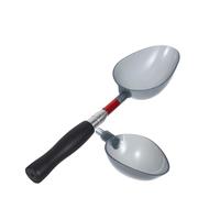Housoutil Cuillère Piège à Pêche Mini, Lanceur D'appâts Portable à Tête Remplaçable, Plastique et Acier Inoxydable, pour Poissons et Crevettes, Pêche en Réservoir et Carpe