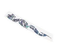 Housoutil Décalcomanie Incrustation Dragon Autocollant pour Frettes de Guitare Basse en Plastique Bleu, Décoratif et Facile à Utiliser pour Décoration D'instrument Musical
