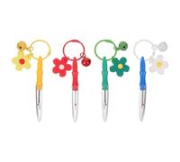 Housoutil Découseur de Fil à Coudre 4 Pièces Porte-Clés Léger en Acier Inoxydable et Plastique Extracteur d'Aiguilles Petit Format Outil de Coupe-Fil Portable pour Couture et Broderie