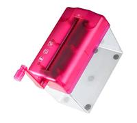 Housoutil Destructeur Manuel de Documents Compact Plastique et Métal Broyeur de Bureau Résistant à Usure Petit Broyeur Portable pour Papier à Usage Domestique et Professionnel Accessoire