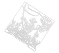 Housoutil Die de Découpe Métallique Acier pour Bricolage Matrice Angling pour Scrapbooking Décoration de Cartes et Album Photo Diy