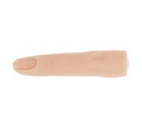 Housoutil Doigt de Manucure en Silicone Réaliste pour Ongles Acryliques, Flexible et Résistant, pour Débutants en Usage Professionnel ou Personnel