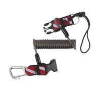 Housoutil Dragonne de Plongée Extensible en Acier Inoxydable Clip à Dégagement Rapide et Système de Fixation Rapide pour Appareils Photo sous-Marins