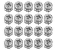 Housoutil Ensemble 20 vis M6 acier inoxydable pour poignée de wok, fixation durable pour casserole et poêle, accessoires de réparation pour usage en cuisines occupées