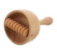 Housoutil Ensemble de Ventouses en Bois Portable pour Massage Dos et Nuque Facile à Tenir Adapté la Maison aux Espaces de Bien-être