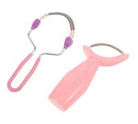 Housoutil Épilateur Facial Manuel à Ressort Portable Outil d'Épilation Précis pour Visage et Lèvres Élimination des Poils Fins Absorbant la Transpiration Compact pour Usage Quotidien