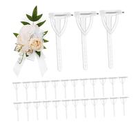 Housoutil Épingles à Transparentes Triangulaires en Plastique Légères et Confortables pour Couture et Loisirs Créatifs, Fixation Rapide pour Fêtes et Mariages