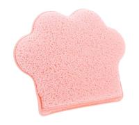 Housoutil Éponge Nettoyante Visage Multifonction Rose Grand Format Exfoliant Facial Réutilisable Épurateur Visage Pratique pour Démaquillage et Gommage Voyage