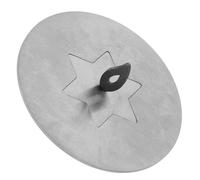 Housoutil Éteignoir à Bougie en Acier Inoxydable Grand Format, Accessoire Coupe-Vent Hexagonal, Outil Éteignoir pour Bougies Parfumées et Chauffe-Plat, Usage Domestique Sécurisé et Pratique