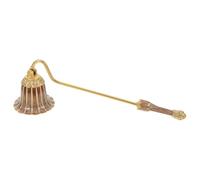 Housoutil Éteignoir à Bougie en Émail avec Long Manche Ergonomique Accessoire pour Éteindre Mèche Outil de Fixation pour Bougies Parfumées Éteignoir Décoratif Vintage Classique Usage