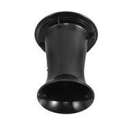 Housoutil Évent de Caisson de Basses Tube de Port réflexe 11x9x7,2 cm pour Projet DIY, ABS Noir, Guidage Audio précis, réduction de Distorsion, Basses renforcées, Son Stable pour Montage