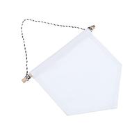 Housoutil Fanions À Épingles Bannières En Toile Personnalisées Bannière À Épingles Pour Décoration Murale En Émail Bannière Vierge Fanion Décorations De Chambre D'Enfant Banderole