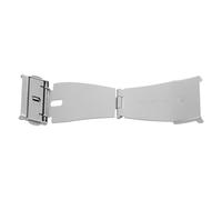 Housoutil Fermoir Double Bouton-Poussoir en Métal Massif, Boucle de Montre 22 MM, Acier Inoxydable, pour Bracelets Homme et Femme, Usage Quotidien