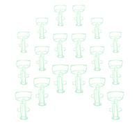 Housoutil Filets Support en 30pcs Plastique de pour Bouteilles Vert Perfusion 250ml 100ml 500ml Suspendu Polyvalent de Solution Saline pour Soins à Domicile