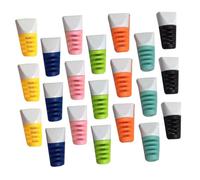 Housoutil Gain de Protection de Câble USB 50 Pièces pour Chargeur, Gaine Flexible en PVC et Abs Multicolore, Protège Câble Rupture, Accessoires Rangement Voyage pour Couleur Aléatoire