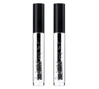 Housoutil Gel pour Sourcils Transparent 3,8g X2 pour Femmes, Liquide Coiffant la Transpiration, Fixation Longue Durée et Épaississant