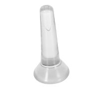 Housoutil Glass Muller With Flat Bottom Ergonomic Glass Grinding Pestle For Artists Smooth Pigment Grinding Rod Painting Accessory For Watercolor Oil And Mineral Pigments