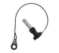 Housoutil Goupille de Verrouillage pour Enceinte Line Array, Acier | Mécanisme à Bille avec Câble, Opération Rapide D’une Main, Montage en Hauteur, Usage Touring