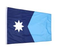 Housoutil Grand Drapeau Décoratif Résistant la Décoloration en Polyester Pongee du Minnesota pour Décoration Extérieure Suspendre en Jardin