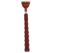 Housoutil Gratte-dos Télescopique en Acier Inoxydable Marron, Portable et Conçu pour Soulager les Démangeaisons, Accessoire Pratique Massage Bien-domicile