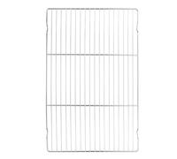 Housoutil Grille de Refroidissement en Acier Inoxydable 44 X 29 CM Pieds Grille de Cuisson Robuste pour Pâtisserie et Barbecue Filet de Refroidissement Multifonction pour Égouttage et