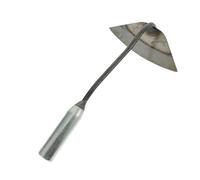 Housoutil Houe de Jardinage Portative en Fer Poignée Antidérapante Outil Manuel pour Désherbage et Ameublissement du Sol Léger et Pratique pour Potager et Jardin